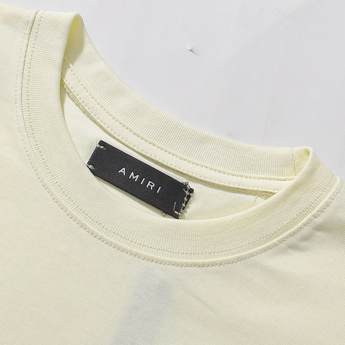 Amiri Hollywood Arch Logo Black T-Shirt - 40