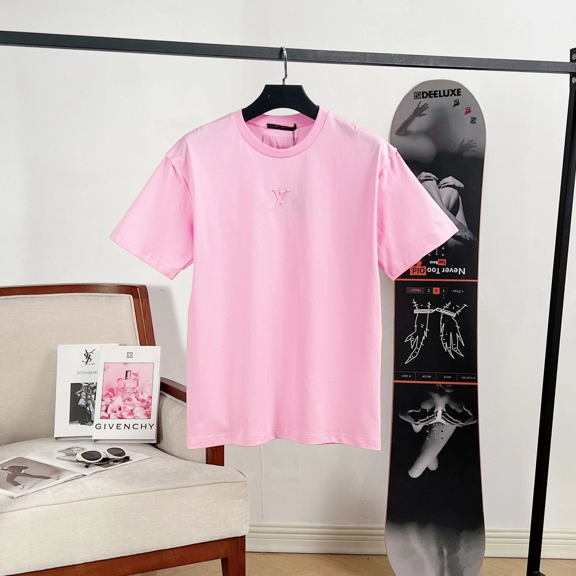 Louis Vuitton Monogram Embroidered Black T-Shirt - 11