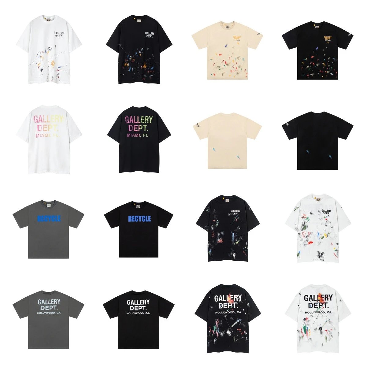 Gallery Dept. Dépt. de la Galerie Cream T-Shirt - 2