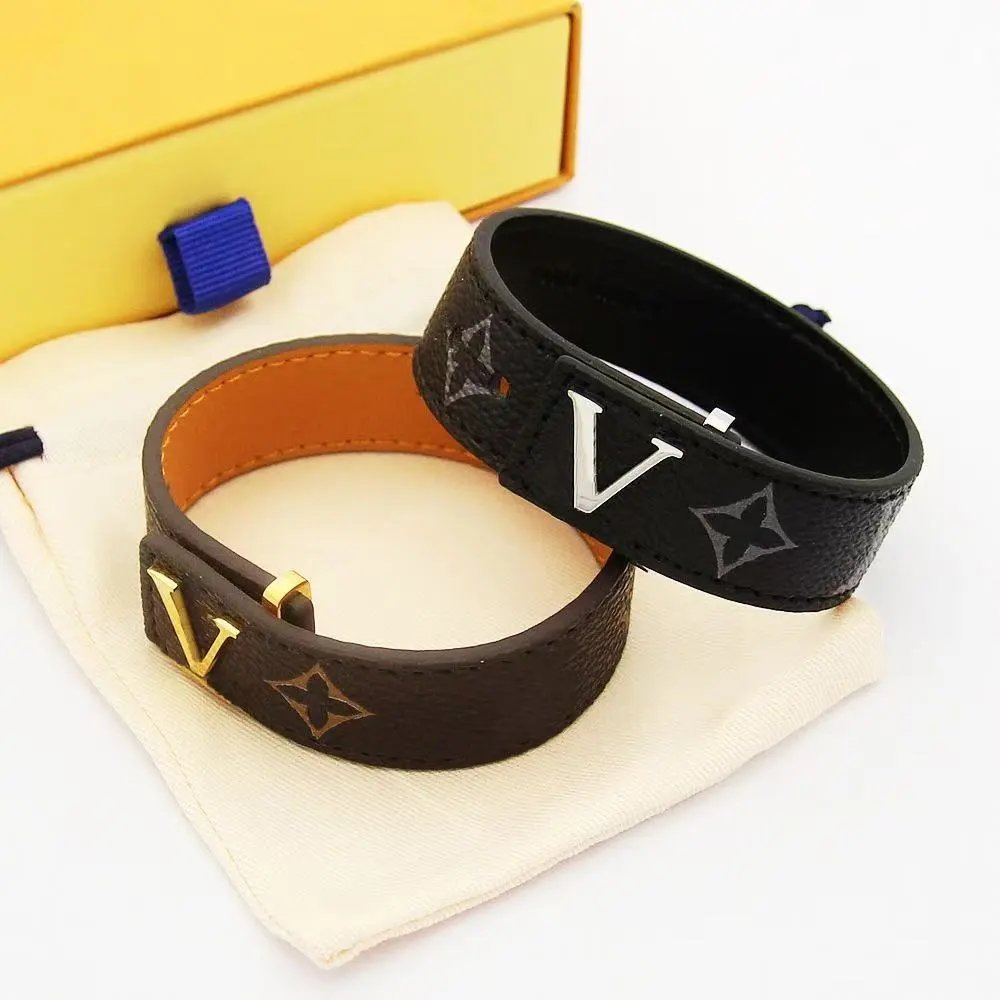 Louis Vuitton Monogram Canvas LV Initiales Bracelet Brown - 3