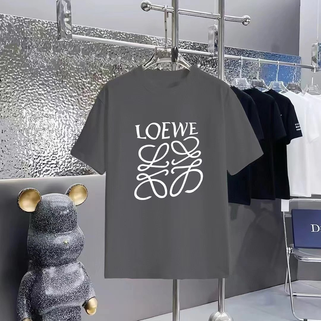 Loewe Puzzle Logo Print Black T-Shirt - 21