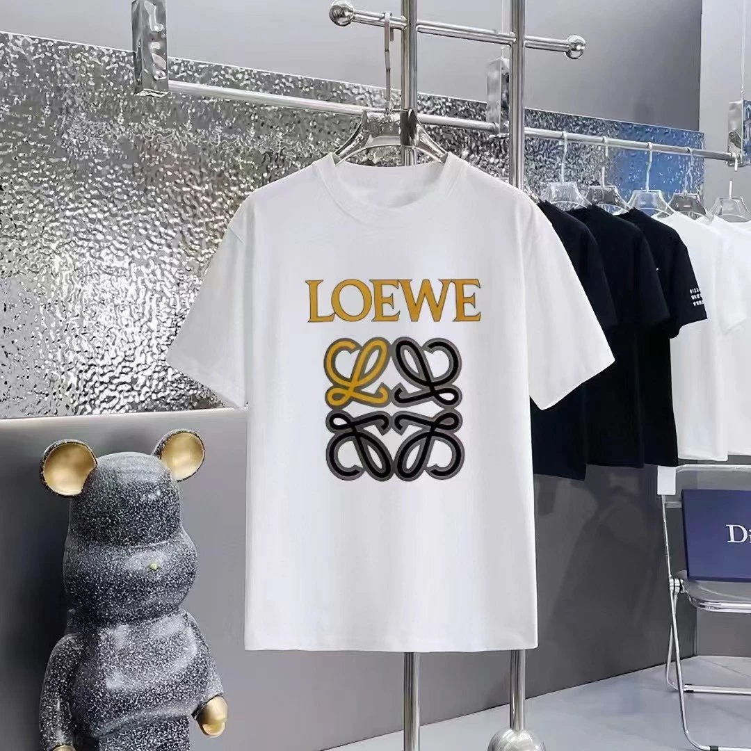 Loewe Puzzle Logo Print Black T-Shirt - 28