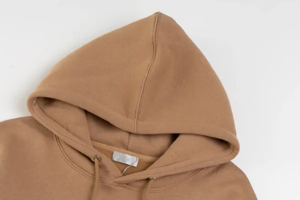 Design Minimalist Apple Logo Hoodie Gray - 25