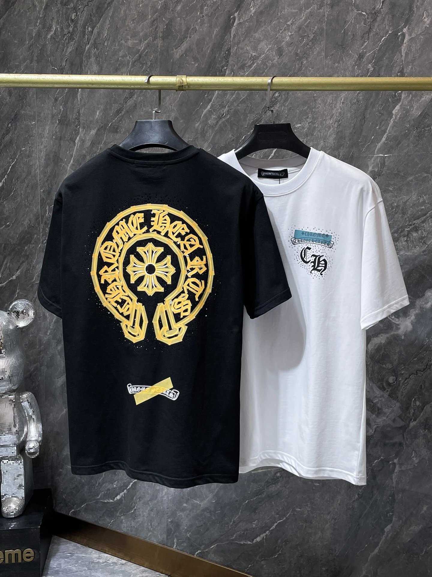 Chrome Hearts Rope Logo Black T-Shirt - 7