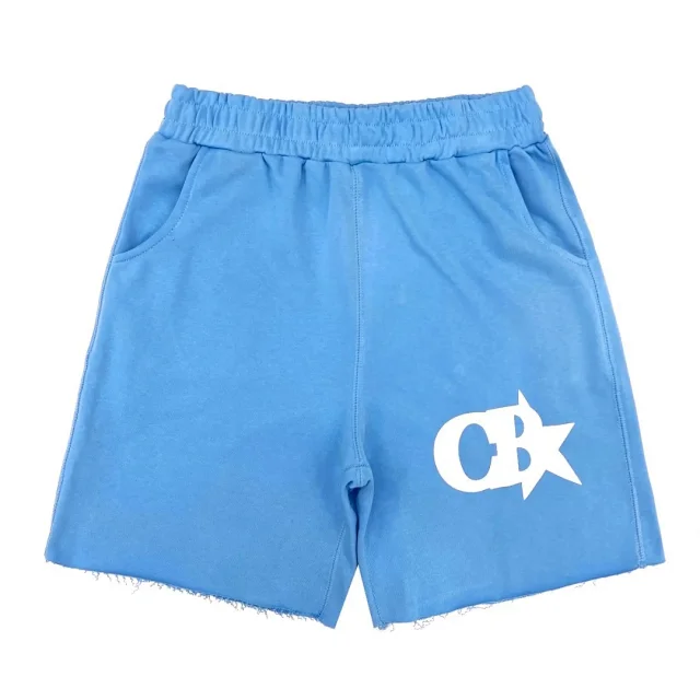 Cole Buxton Shorts CBX Logo Raw-Hem Sweat product detail image 4