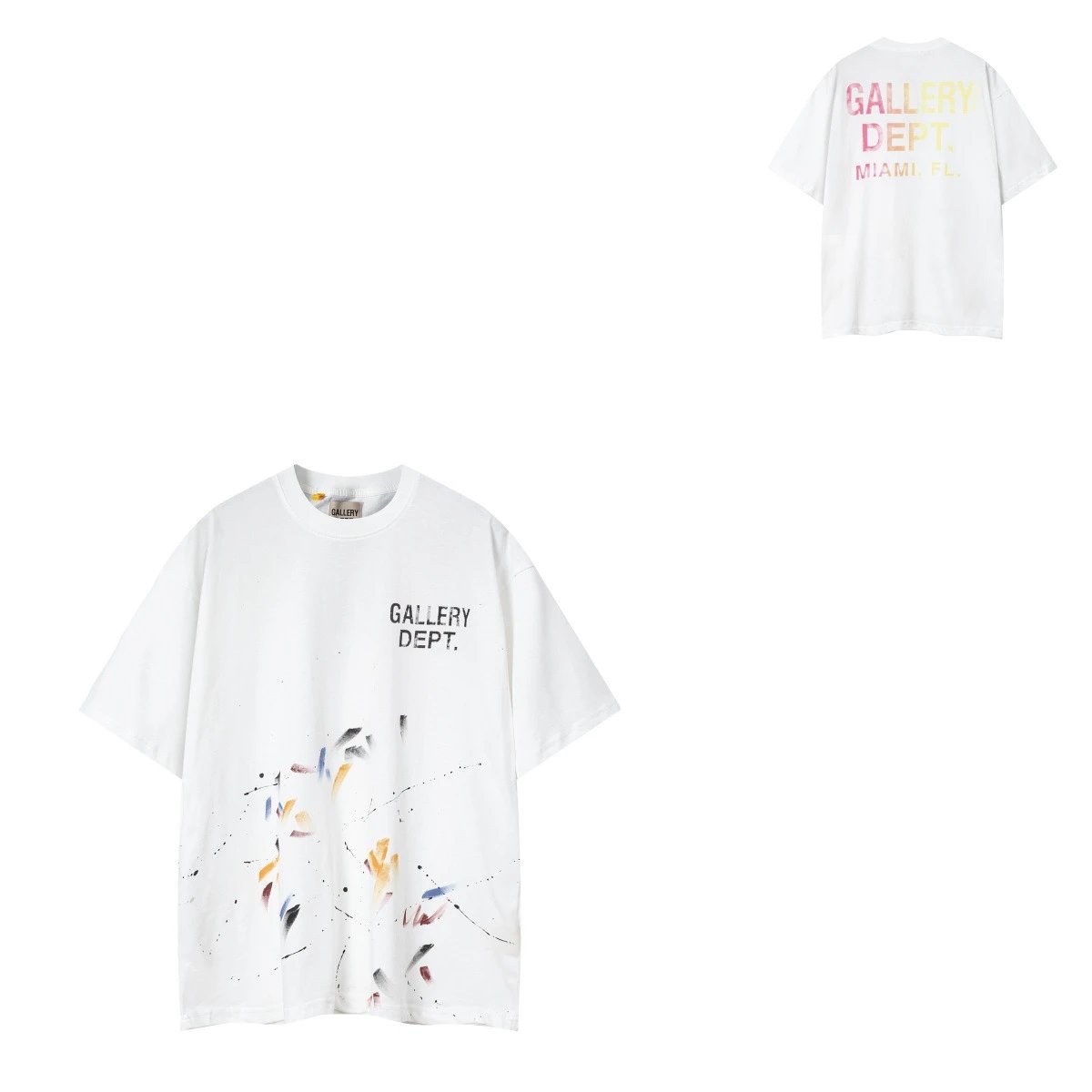 Gallery Dept. Dépt. de la Galerie Cream T-Shirt - 8