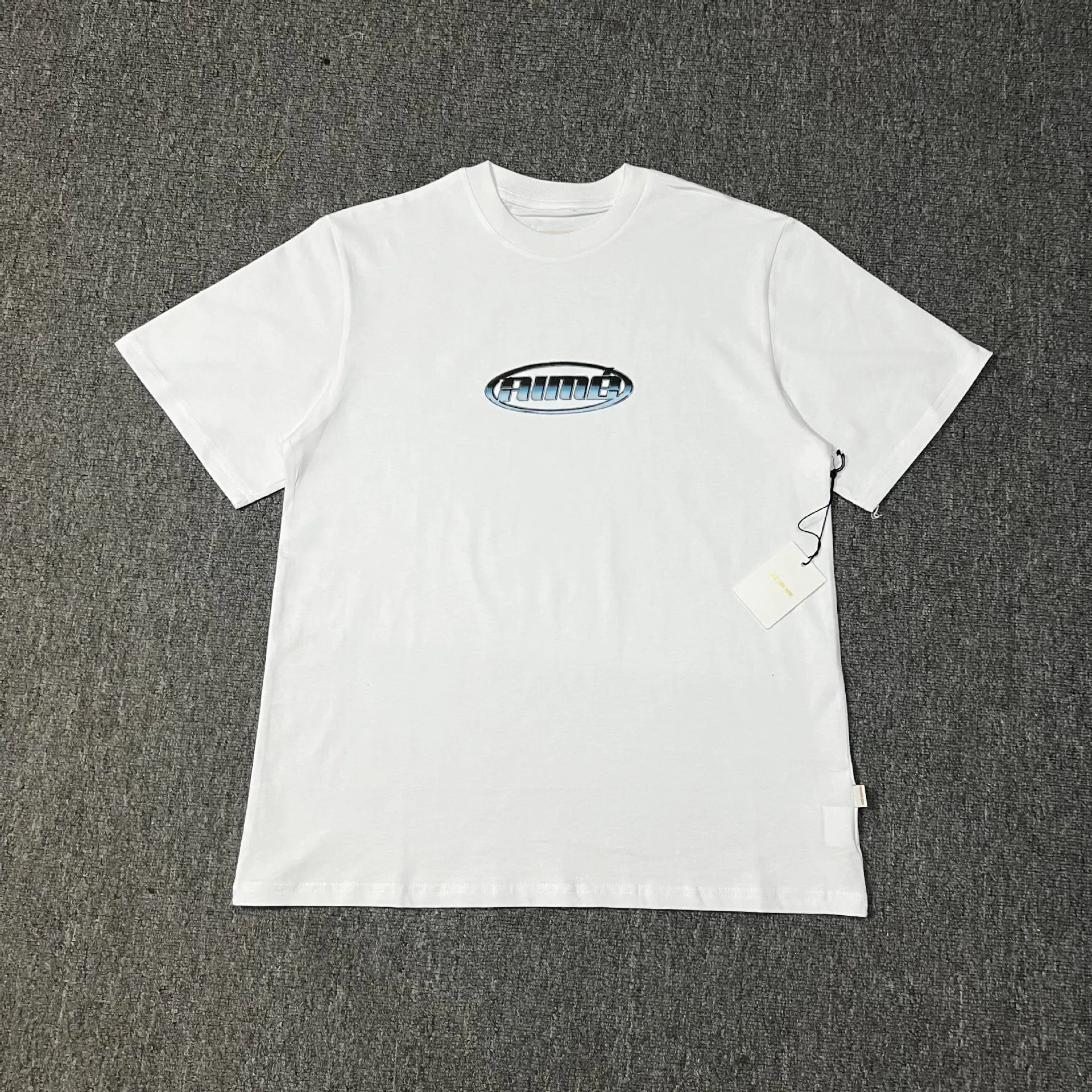 Aimé Leon Dore Apple Logo T-Shirt Black and White - 29