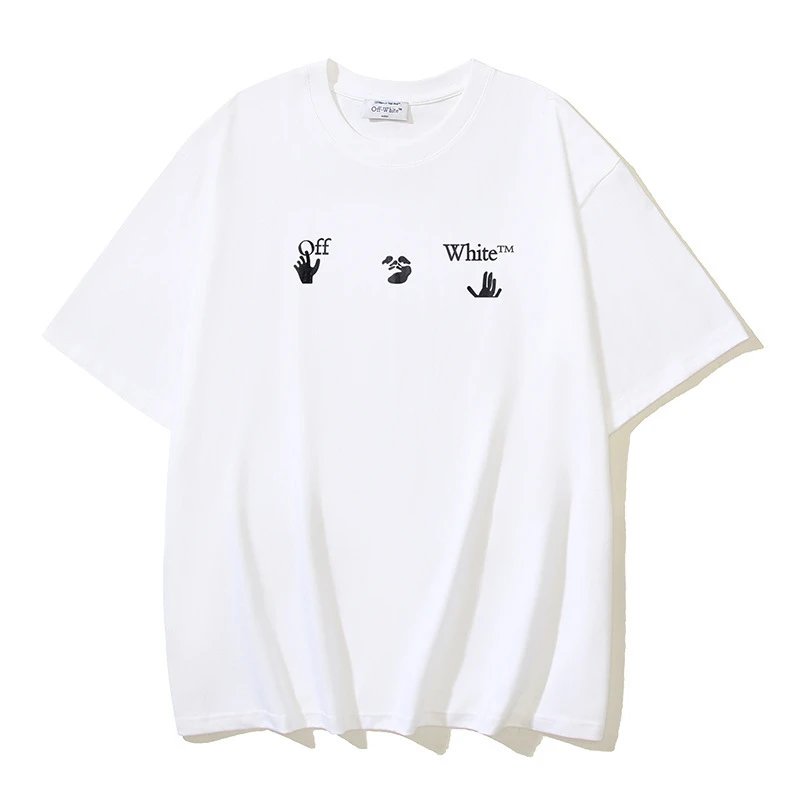 Off-White Arrow Outline Graphic T-Shirt Black - 8