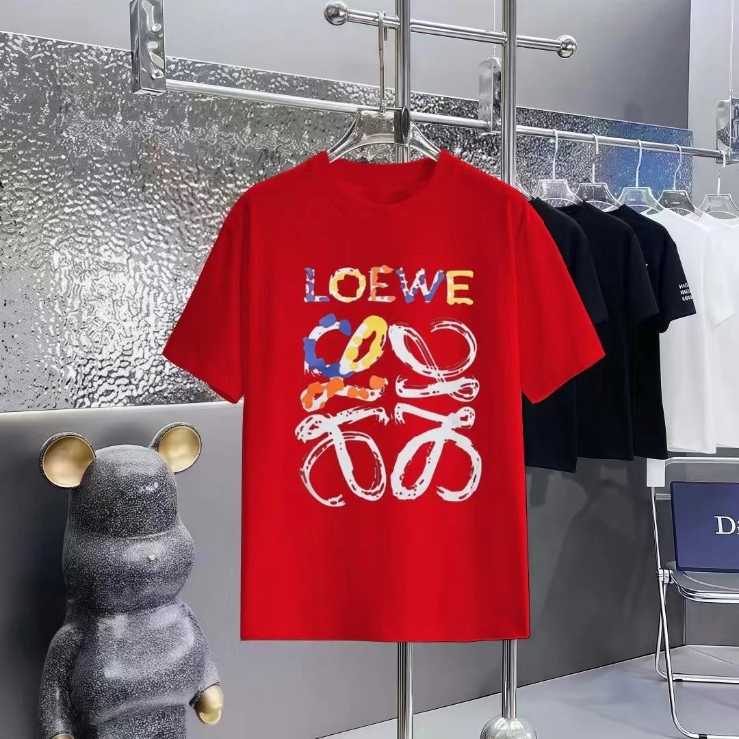 Loewe Puzzle Logo Print Black T-Shirt - 35