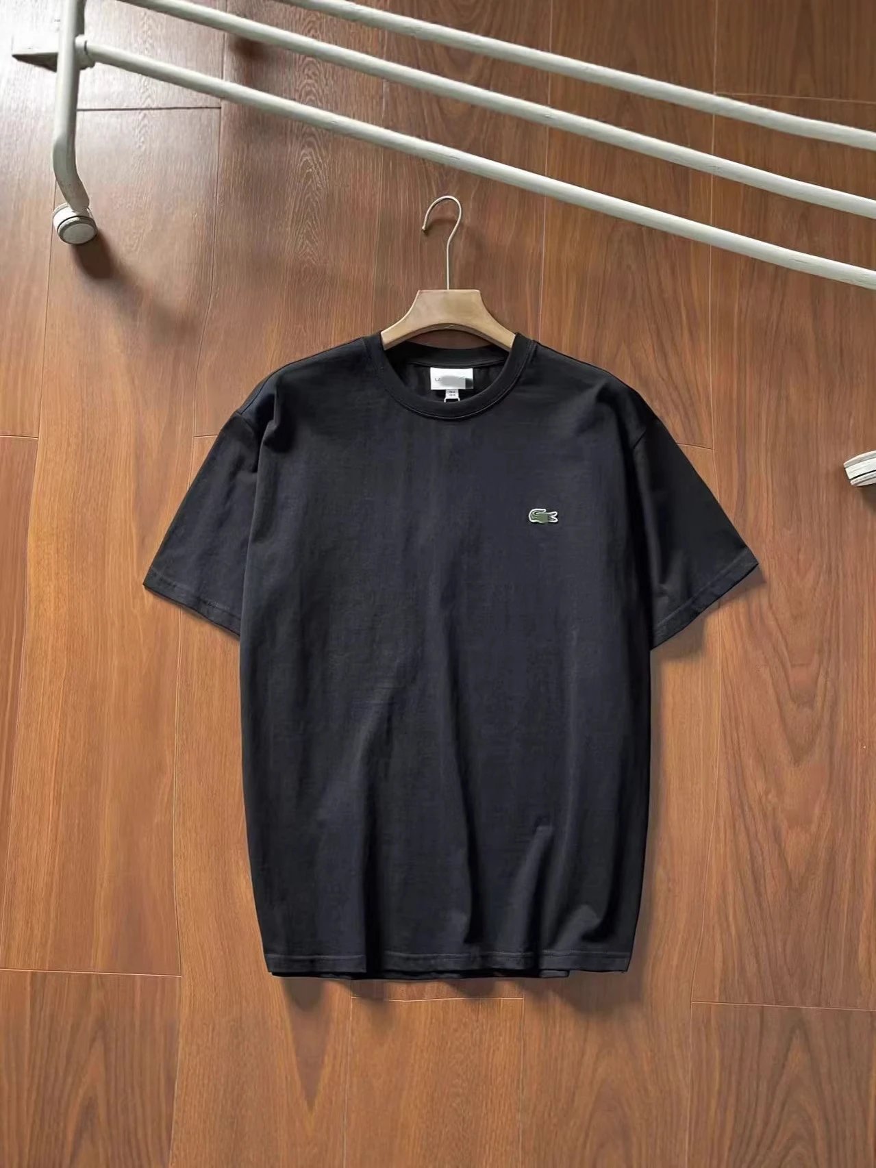 Lacoste Classic Crocodile Logo Navy T-Shirt - 11