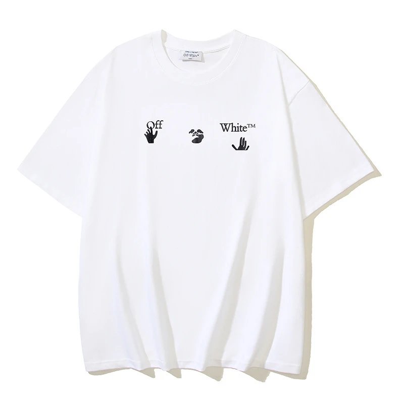 Off-White Arrow Outline Graphic T-Shirt Black - 16
