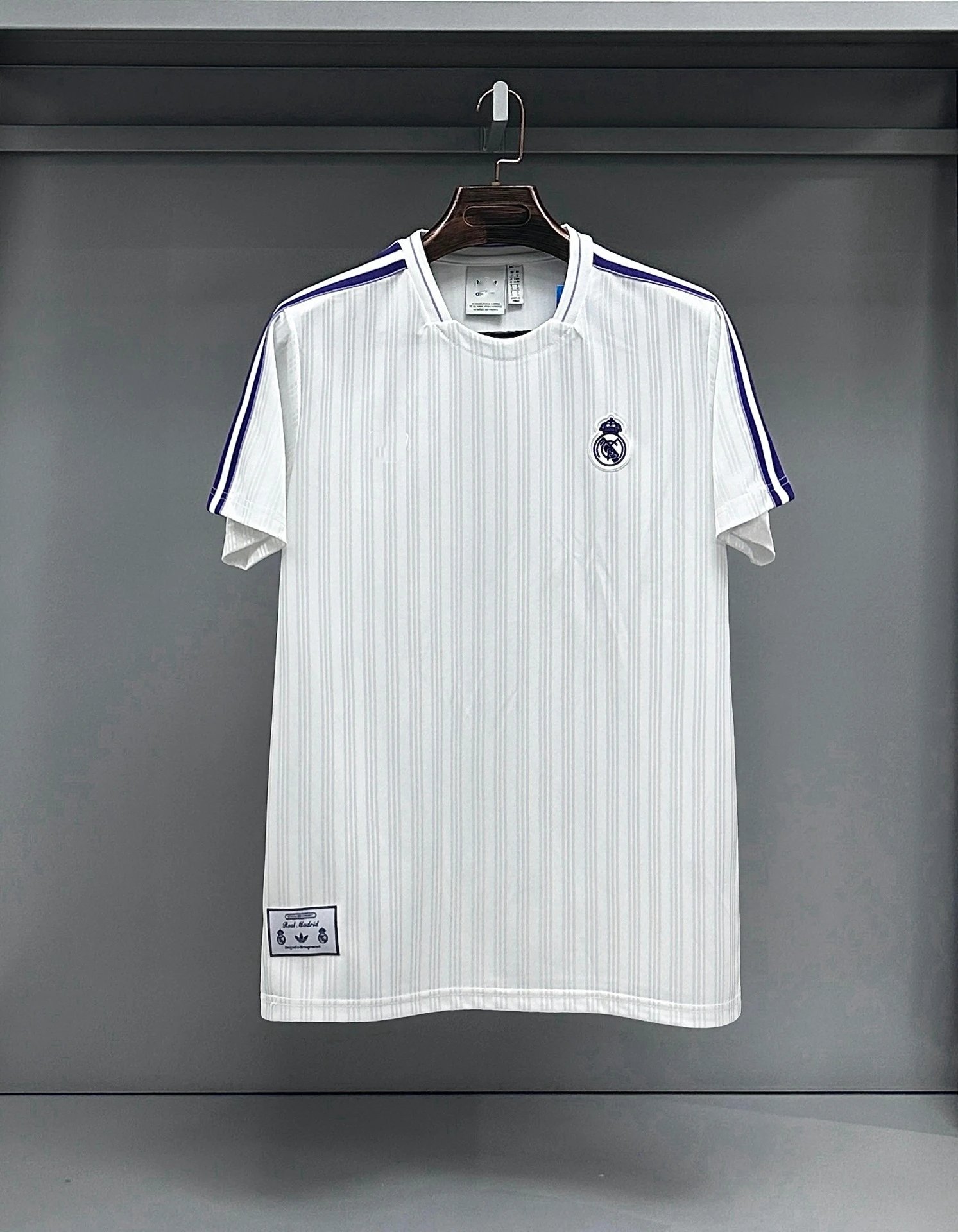 Adidas x Real Madrid Collaboration Long-Sleeve Jersey Blue - 10