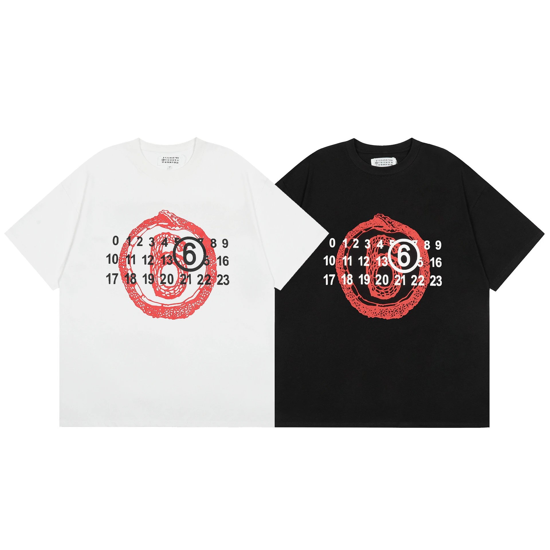 Supreme Number Grid Box Logo Black T-Shirt - 14