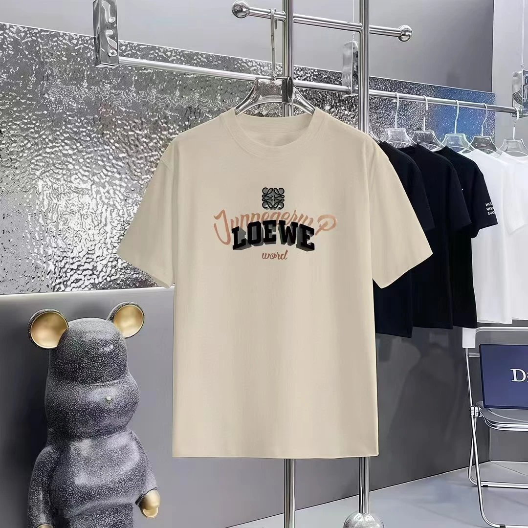 Loewe Puzzle Logo Print Black T-Shirt - 49