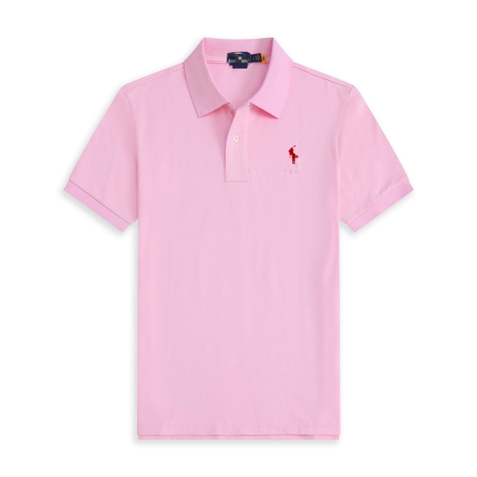 Design Classic Fit Mint Green Polo Shirt Tops Polo - 10