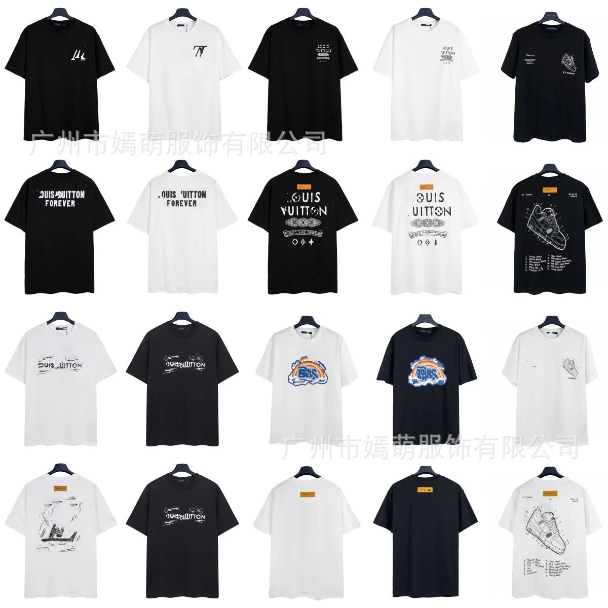 Design Seashell Print Graphic T-Shirt White - 4