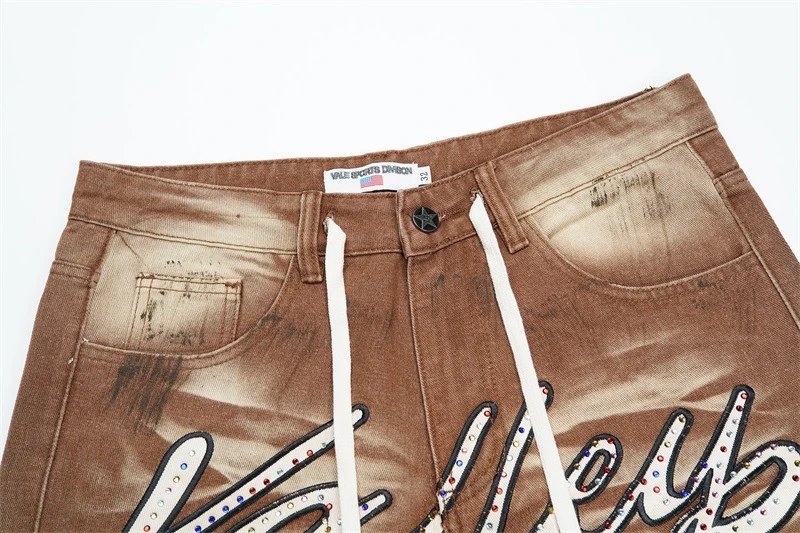 Design Valley Denim Shorts Blue Wash Shorts - 26