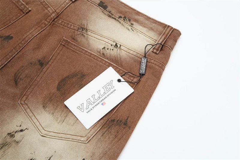 Design Valley Denim Shorts Blue Wash Shorts - 32
