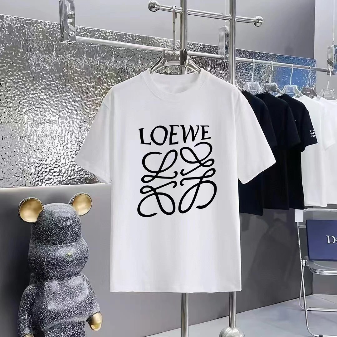 Loewe Puzzle Logo Print Black T-Shirt - 18