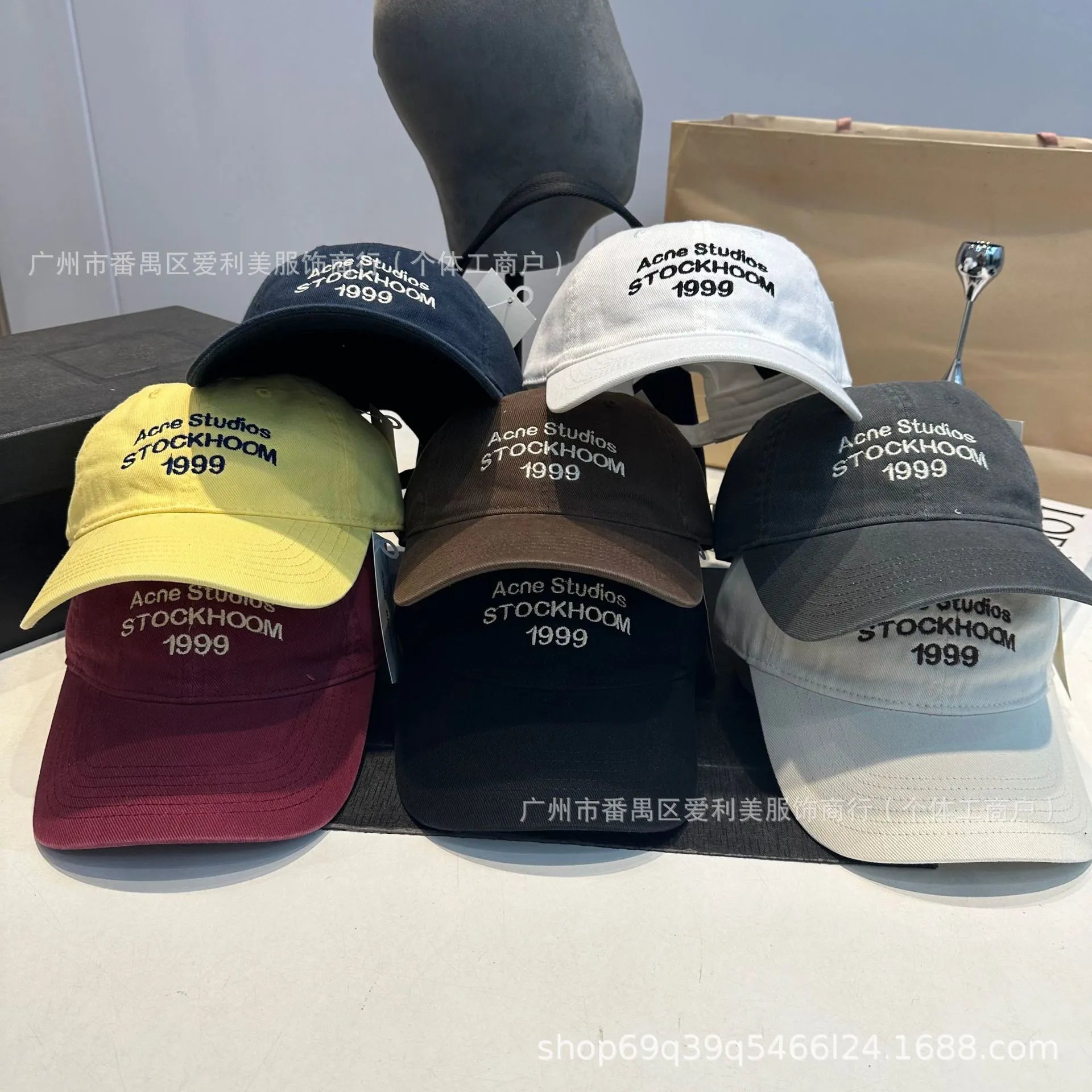 Acne Studios Stockholm 1999 Black Baseball Cap - 3
