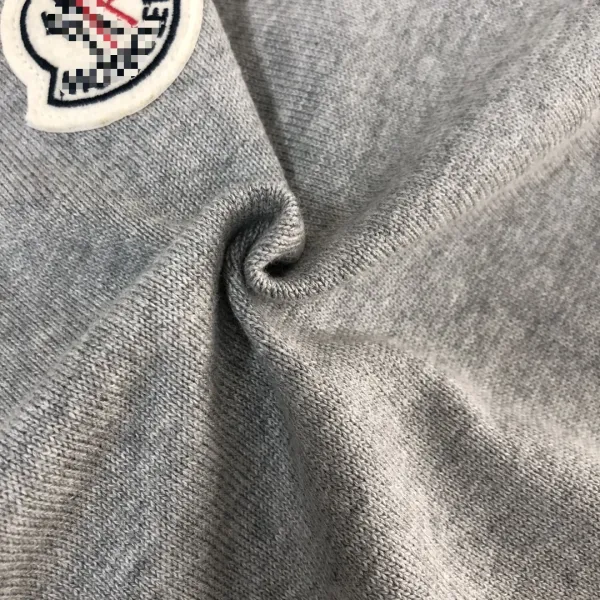 Prada Triangle Logo Crewneck Sweater Gray - 5