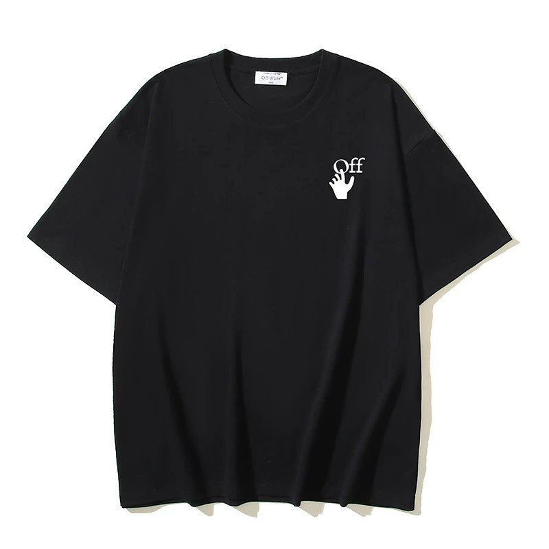 Off-White Arrow Outline Graphic T-Shirt Black - 6