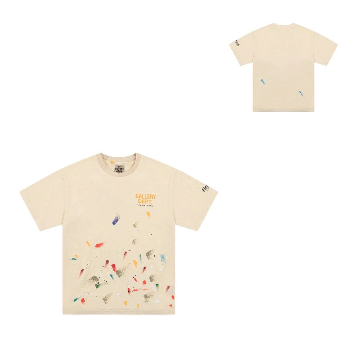 Gallery Dept. Dépt. de la Galerie Cream T-Shirt - 4