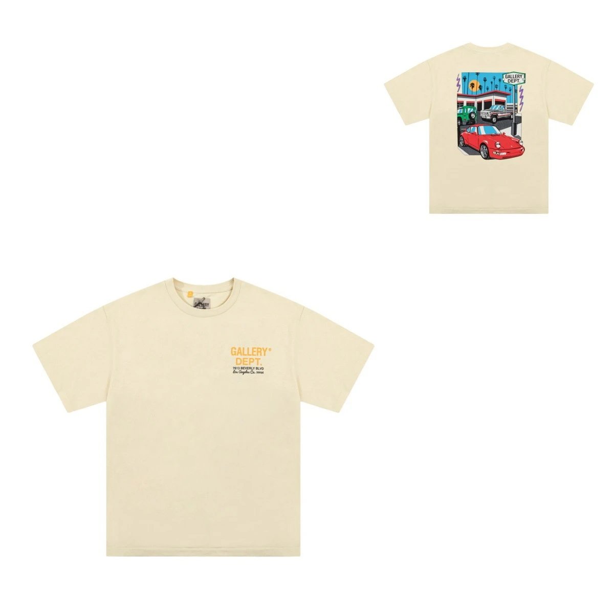 Gallery Dept. Dépt. de la Galerie Cream T-Shirt - 12