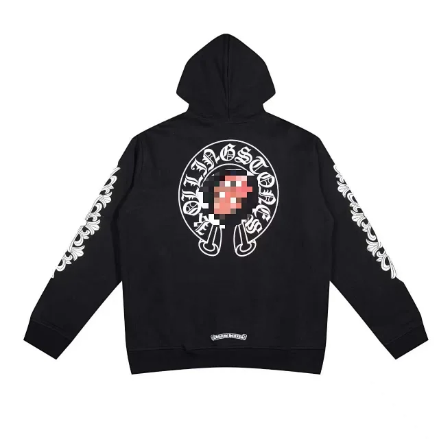 Chrome Hearts Hoodies & Sweatshirts Graphic Full-Zip Hooded Sweatshirt product detail image 5