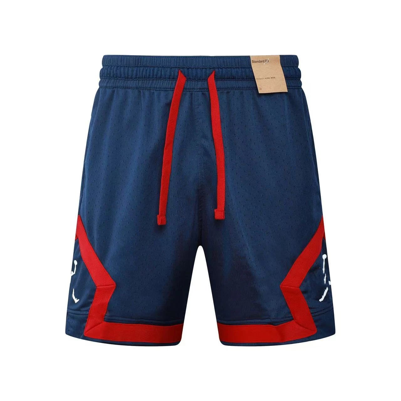 Unbranded Shorts Mesh Graphic Basketball — A2518 Blue Red