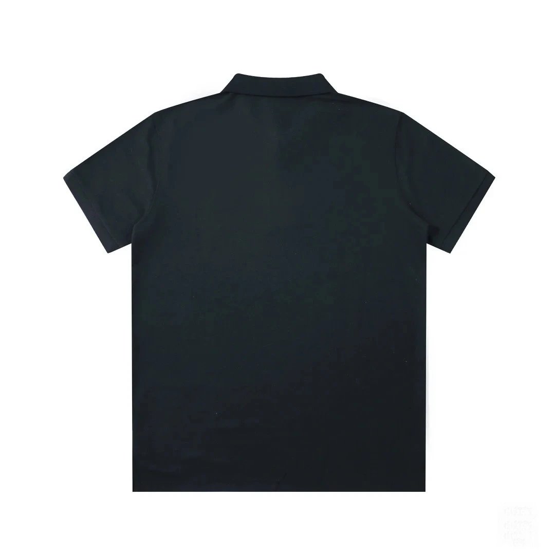 Moncler Logo Polo White Polo Tops Polo - 7