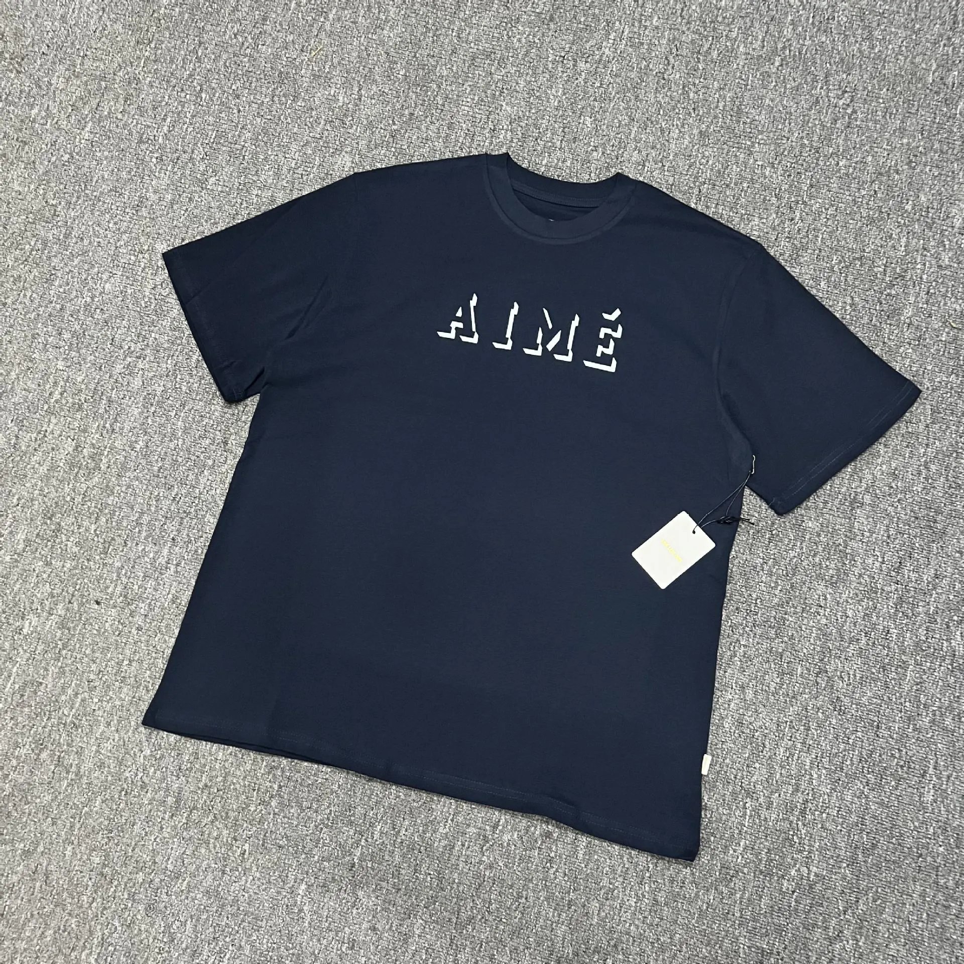 Aimé Leon Dore Apple Logo T-Shirt Black and White - 27