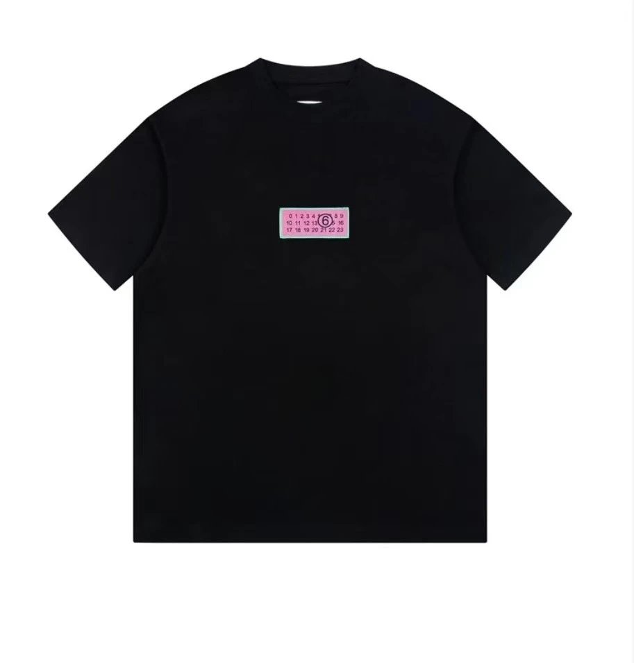 Maison Margiela Paint Splatter Graphic T-Shirt Black - 3
