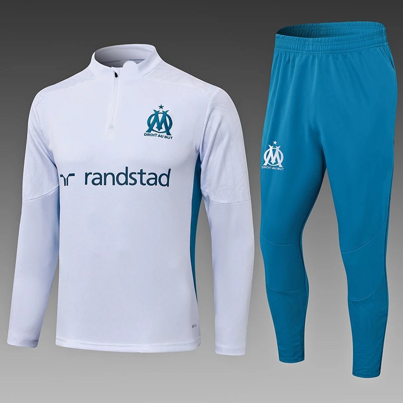Juventus Training Tracksuit Navy Blue with Orange and Light Blue Accents - 5