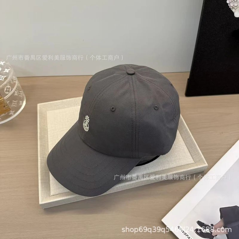 Vivienne Westwood Orb Logo Baseball Cap Gray - 5
