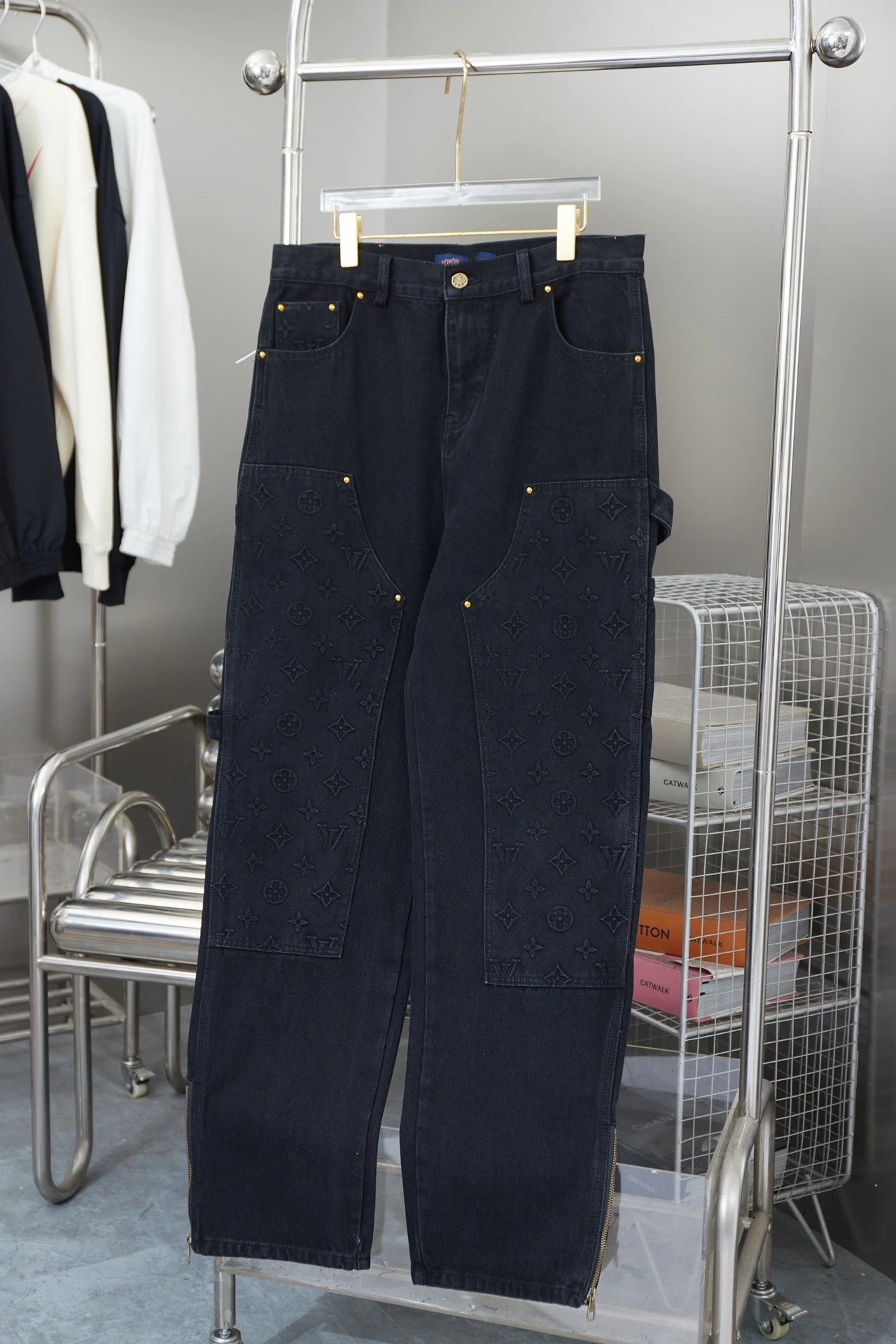 Louis Vuitton Monogram Denim Jacket Blue - 10