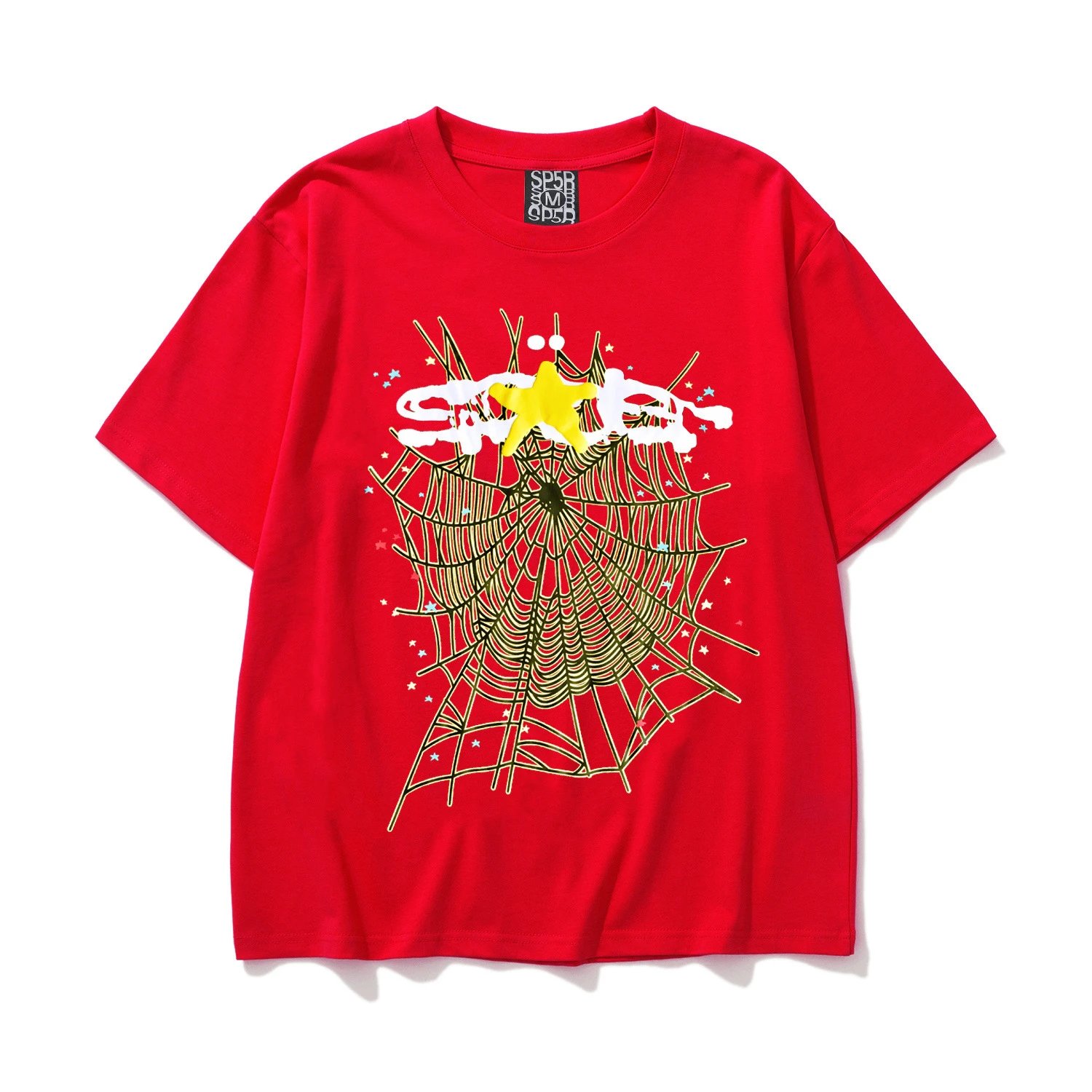 Spider! Spider Web 555 Graphic Black T-Shirt - 25