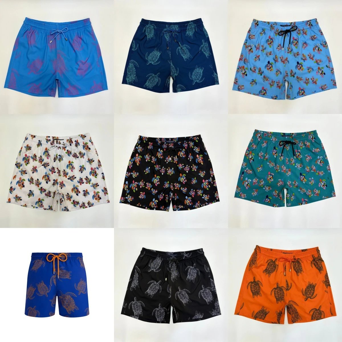 Turtle Print Swim Sh