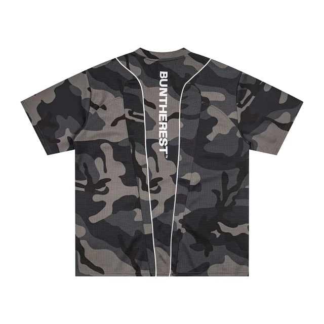 Corteiz T-Shirts Alcatraz logo mesh sports jersey product detail image 4