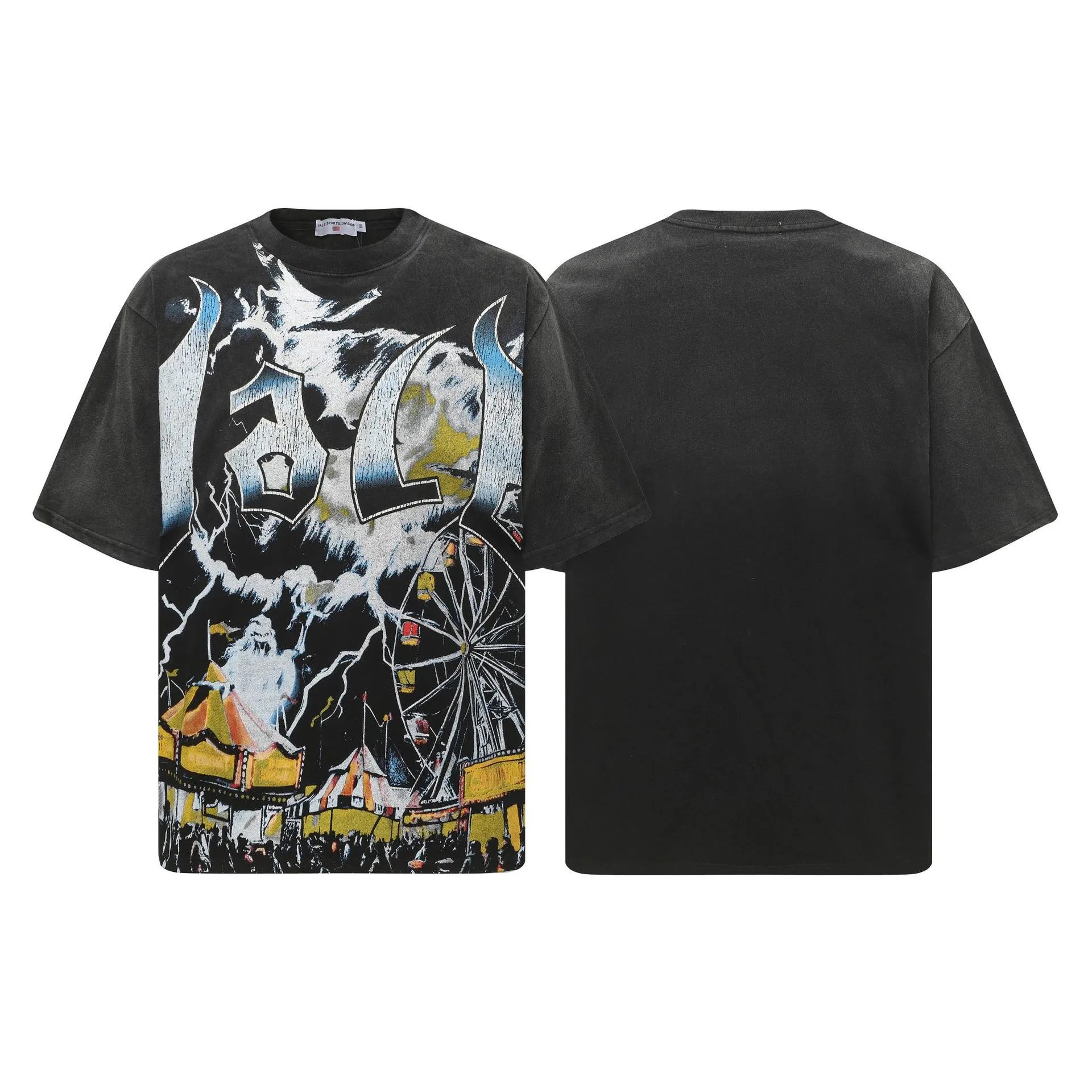 Hellstar Allay Graphic Print Black T-Shirt - 4