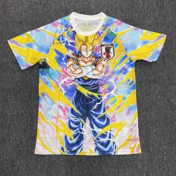 Dragon Ball Z x Japan Football Association Vegito Graphic T-Shirt Multicolor - 1