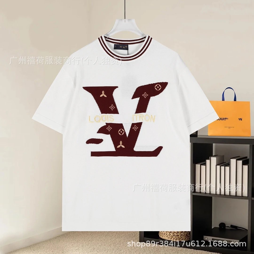 Design Abstract Face Print White T-Shirt - 28