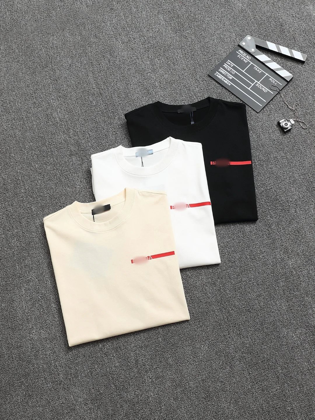 Prada Logo Graphic Black T-Shirt - 3