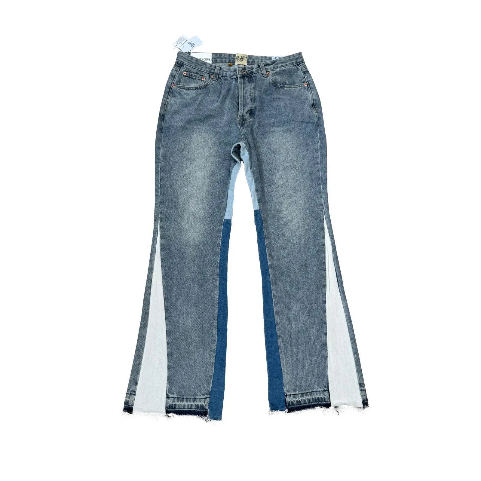 Gallery Dept. Jeans Distressed patchwork and paint-splatter designs image 5