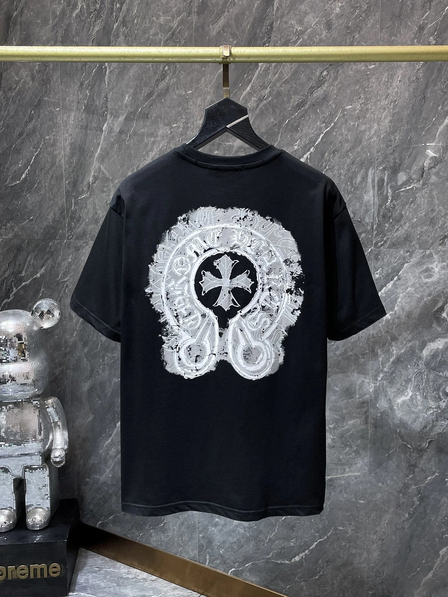 Chrome Hearts Rope Logo Black T-Shirt - 12