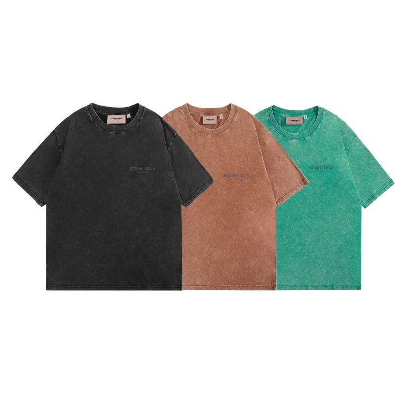 Fear of God Essentials Washed Terracotta T-Shirt - 3