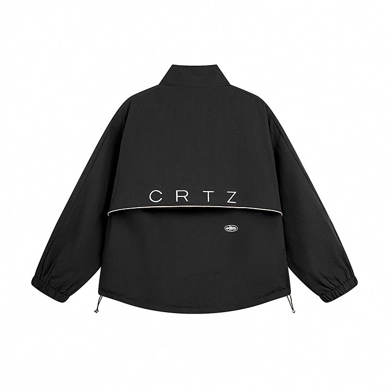 Design CRTZ Windbreaker Jacket Army Green Outerwear - 20