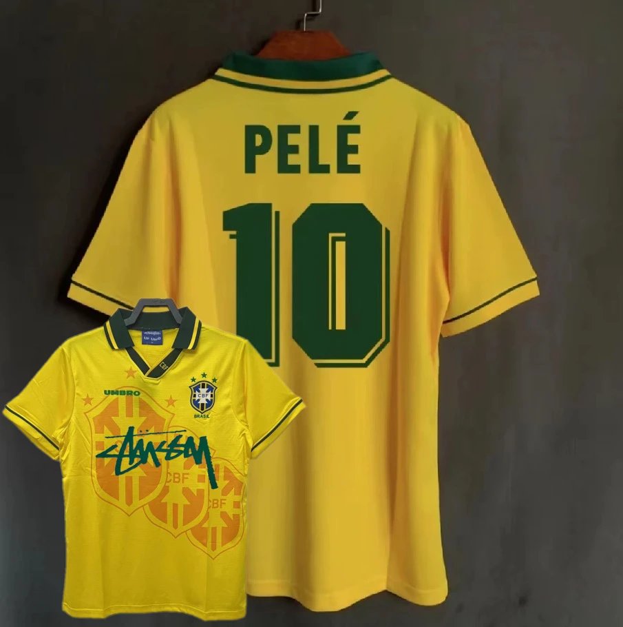 CBF Brazil National Team Ronaldinho #11 Yellow Jersey - 29