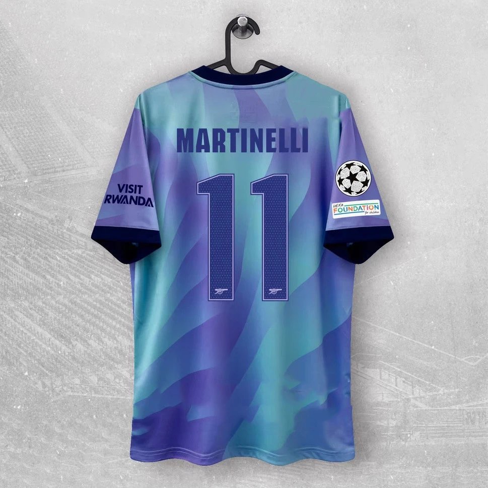 FC Barcelona Football Jerseys Player-name and number print with UEFA Champions League patches image 3