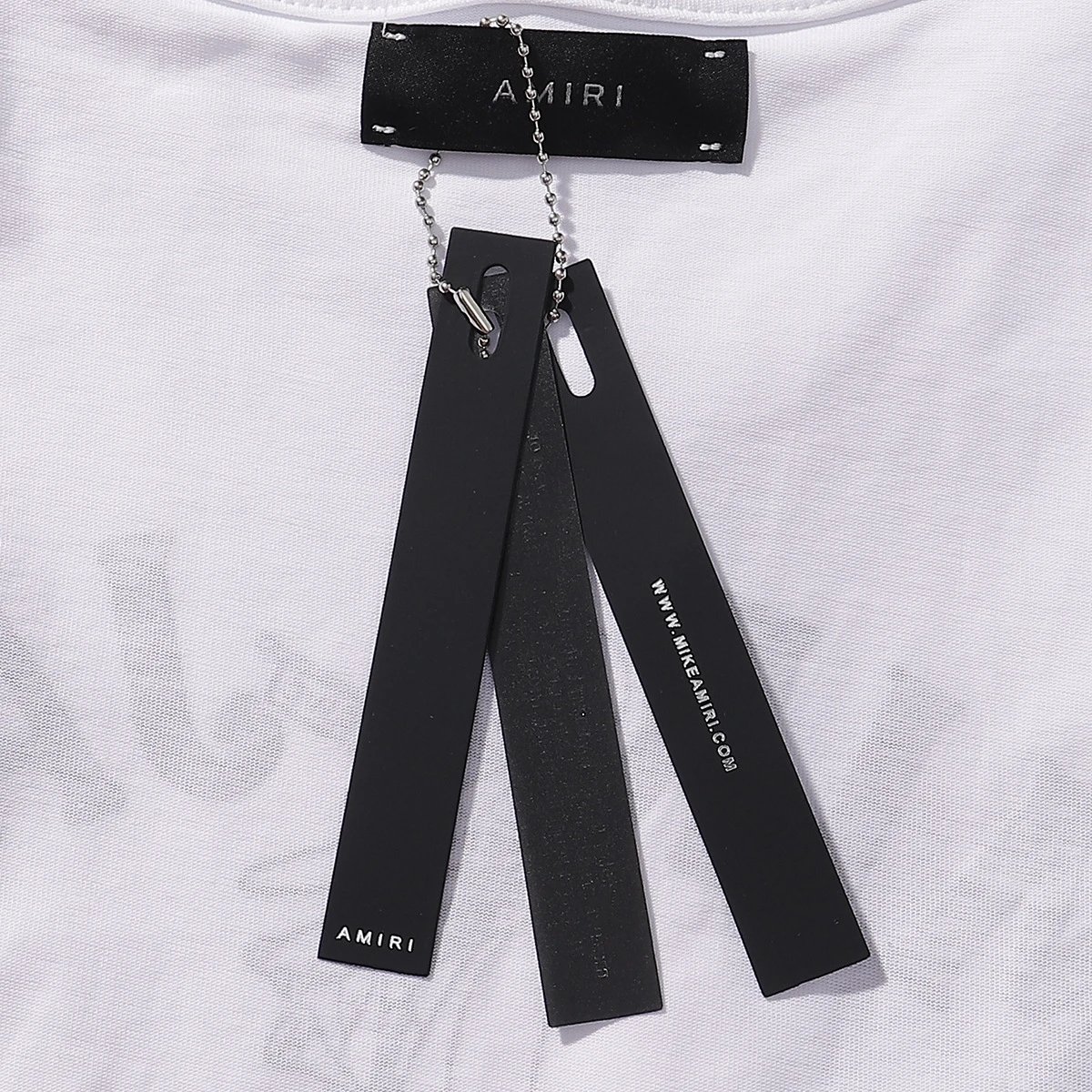 Amiri Hollywood Arch Logo Black T-Shirt - 27